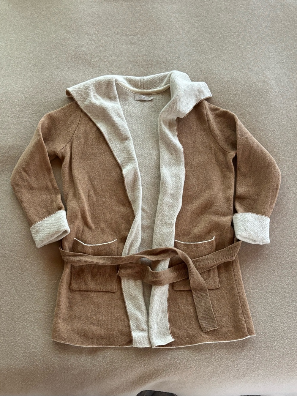 Wool Sweater Coat